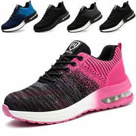 ZSDZSZ Chaussures de Sécurité Hommes Femmes Légère Respirantes Chaussures de Travail Confortable Antidérapante Baskets de Sécuri