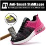 ZSDZSZ Chaussures de Sécurité Hommes Femmes Légère Respirantes Chaussures de Travail Confortable Antidérapante Baskets de Sécuri
