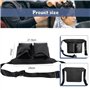 PEALOVCOM Sac à Ciseaux Coiffure en Cuir Pochette Ceinture pour Ciseaux Coiffure Sac de Rangement Coiffeur Etui Ciseaux Coiffure