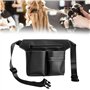 PEALOVCOM Sac à Ciseaux Coiffure en Cuir Pochette Ceinture pour Ciseaux Coiffure Sac de Rangement Coiffeur Etui Ciseaux Coiffure