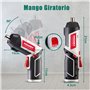 Visseuse Devisseuse Sans Fil 2000mAh 3.6V avec 20 Accessoires