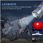 Mini Compresseur à Air Portatif, HYCHIKA 12V 6000mAh Gonfleur Pneus Voiture Gonfleur Electrique Pompe a Velo 150PSI avec Écran L