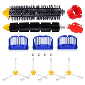 Remplaçant kit Brosses secours d'accessoires pour iRobot Roomba série 600 610 614 620 625 630 635 640 645 650 655 660 665 670 67