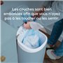 Angelcare - Dress Up - Recharges Octogonales pour Poubelle à Couche Dress Up/Essential - Anti Odeurs Et Grande Capacité - Lot de