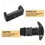 Support de Sangle de Poitrine pour Téléphone Portable, Support Harnais Sangle de Poitrine de Fixation Réglable Compatible avec G