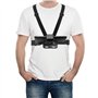 Support de Sangle de Poitrine pour Téléphone Portable, Support Harnais Sangle de Poitrine de Fixation Réglable Compatible avec G