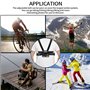 Support de Sangle de Poitrine pour Téléphone Portable, Support Harnais Sangle de Poitrine de Fixation Réglable Compatible avec G