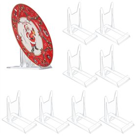 8 Pièces Support de Présentation Réglables