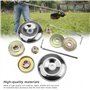 SPRHR 10 Pièces Detachees Debroussailleuse, Kit Ecrou Tete Debroussailleuse Universelle, Kit Fixation Ecrou Lame Boîte, pour Pie