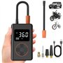WYRIAZA Gonfleur Pneus Voiture 10000mAh Compresseur à Air Portatif 150PSI Compresseur Voiture Gonfleur Pneus Voiture sans Fil Mi
