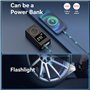 WYRIAZA Gonfleur Pneus Voiture 10000mAh Compresseur à Air Portatif 150PSI Compresseur Voiture Gonfleur Pneus Voiture sans Fil Mi