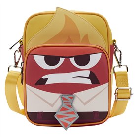 Loungefly: Disney Pixar - Inside Out - Anger Cosplay Passport Bag