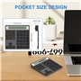 Pavé numérique Bluetooth et 2,4 G Pavé Numerique sans fil– Pavés Numériques 34 Touches avec Calculatrice d'affichage –pavé numér