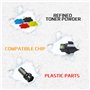 5 Packs Cartouches de Toner compatibles 6510 6515 【Extra High Rende】 5500 Pages BK 4300 Pages C m y pour Xerox 6510n 6510dn 6510