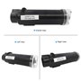 GREENPRINT Cartouches de Toner Compatibles 6510 6515【Extra High Yield】 5500 Pages 2 Noir pour Xerox Phaser 6510n 6510dn 6510dni 