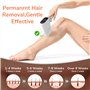 Epilateur Lumière Pulsée, MORKOS Epilateur Laser 999,999 Flashes IPL Épilation Laser pour Femme et Homme, Épilateur Definitive I