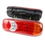 VNVISLS 2x feux arrière à LED 12V usage universelle, convient aux camions remorques bennes camions