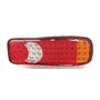 VNVIS 2 feux arrières lampe pour camion, benne basculante, tracteur, remorque, châssis - ampoules universelles fonctionnant en 1