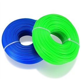 2 Pièces Fil de Nylon Rond pour Débroussailleuse
