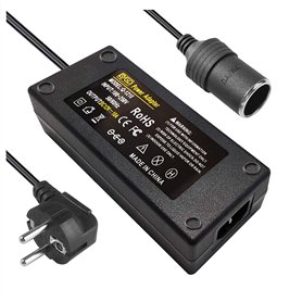 BYGD Adaptateur 12v 220v 10A 120W