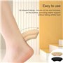 0XBIT Coussinet Talon Chaussure, 24 Pièces Protege Talon Chaussure Autocollante, Doux et Confortable Coussinet Chaussure, pour E