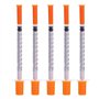Lot de 10 boîtes à outils de mesure en plastique 1 ml 0
