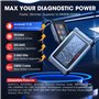 Autel MaxiCOM MK808S Valise Diagnostic Auto, 2025 Outil OBD2 Mise à Jour de MX808 MK808, 28+ Service, Test Actif, Diagnostic Tou