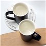 Smilatte M007 tasse en céramique haute plate avec poignée pour papa homme