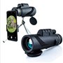 WANGQI Jumelles monoculaires BAK4 80 x 100 zoom optique HD haute puissance faible niveau de lumière vision nocturne monoculaire 