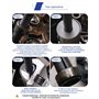 XSTARYE 9-23mm Moto Extracteur de Roulements Interieur avec valises moulées par soufflage Arrache Roulement avec 5 Pinces pour R