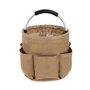 DELAESI Organisateur de Produits de Nettoyage Panier de Nettoyage Pliable Sac de Nettoyage Portable avec Poignée et 6 Poches Pan