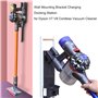 Kyrio Support de Montage Mural pour aspirateur Station d'accueil de Chargement pour aspirateur sans Fil Dyson V7 V8