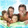 GWHOLE Lot de 20 Patchs de Réparation 5,5 x 6,5 cm Rustine de Réparation pour Piscines, Matelas, Bouées, Spas Gonflables