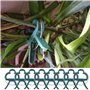 100Pcs Clips pour Plantes TIMESETL Clip Tuteur Pince Attache Tomate Pinces Plantes Grimpantes Pince à Planter, Clips pour Attach