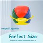 Surplex Paquet de 15 Balles de Jonglage pour Débutants, Mini Balles de Jonglerie de Qualité Professionnelles pour Débutants, Cir