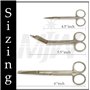 MJW 3 Pièces Ensemble de Ciseaux de Premiers Secours en Acier Inoxydable Ciseaux de Pansement outils Vétérinaires Utilisés au Bu