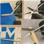MJW 3 Pièces Ensemble de Ciseaux de Premiers Secours en Acier Inoxydable Ciseaux de Pansement outils Vétérinaires Utilisés au Bu