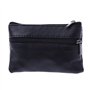 Cuigu Porte-Monnaie Noirr pour Poches Pantalon ou Veste Homme Femmes Carte Coin Porte-clés Zip en Cuir Portefeuilles Poche