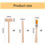 CHAOTEMAI 27 Pièces Jouet Dinosaure Marteau Outil Petit Marteau pour Creuser des Pierres PréCieuses Jouet D'Excavation Kit de Fo