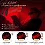 Thérapie à la lumière rouge multifonction pour le corps et le visage, masque LED de thérapie par lumière infrarouge proche de 85