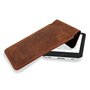MOELECTRONIX Étui de protection en cuir véritable pour liseuse Pocketbook Touch HD 3 | Touch Lux 4 | Étui de protection fin avec