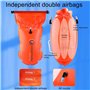 Remorquage De Bouée De Natation - Bouée De Natation Gonflable | Sac Sec Étanche | Sac Sec Pour Bouée De Natation | Bouée De Nata