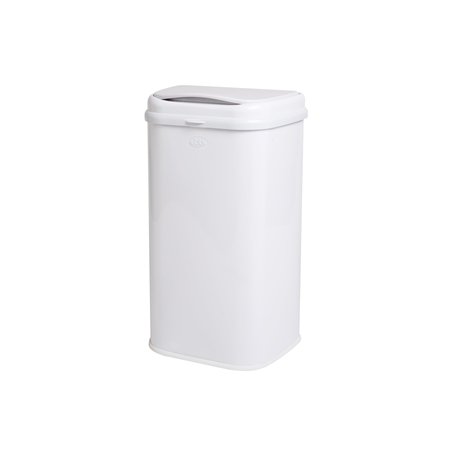Ubbi Poubelle à couches pour adultes - En acier inoxydable - Anti-odeurs - Pas de sac spécial nécessaire - Design moderne - Blan