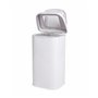 Ubbi Poubelle à couches pour adultes - En acier inoxydable - Anti-odeurs - Pas de sac spécial nécessaire - Design moderne - Blan