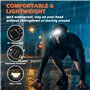 Hyted Lampe Frontale LED Ultra Puissante 2 Pack, 2000 Lumens USB Torche Frontale Rechargeable avec Capteur de Mouvement, Légère 