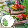 Lot de 2 arrosoir à long bec en acier inoxydable pour plantes d'intérieur, arrosoir d'intérieur 1 l pour plantes extérieures, ja