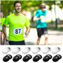 Vegena Lot de 12 Aimants pour Dossards de Course, Aimants Dorsaux Running, Clips Magnétiques AVCE 8 Boutons, en Tissu pour Fixer