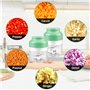 Hachoir électrique avec port USB, mini robot de cuisine 250 ml, 320 ml, coupe-légumes électrique, avec 4 et 6 lames tranchantes,
