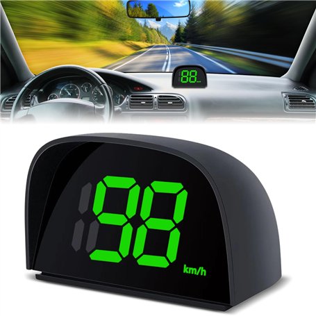 Compteur de vitesse numérique pour voiture : écran universel tête haute HUD pour voiture
