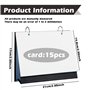 SPORWAY Lot de 2 calendriers de table vierges - Format A5 - Calendrier photo - Calendrier hebdomadaire - En papier kraft - Class